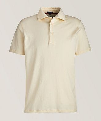 Patrick Assaraf Short-Sleeve Pima Cotton Jersey Polo