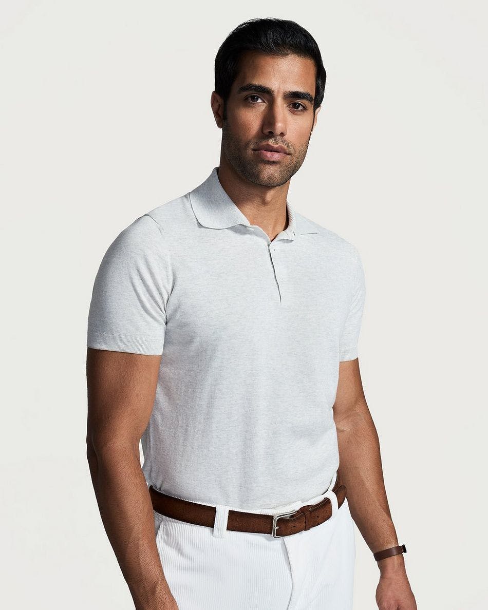 man wearing colour Fedeli shirts