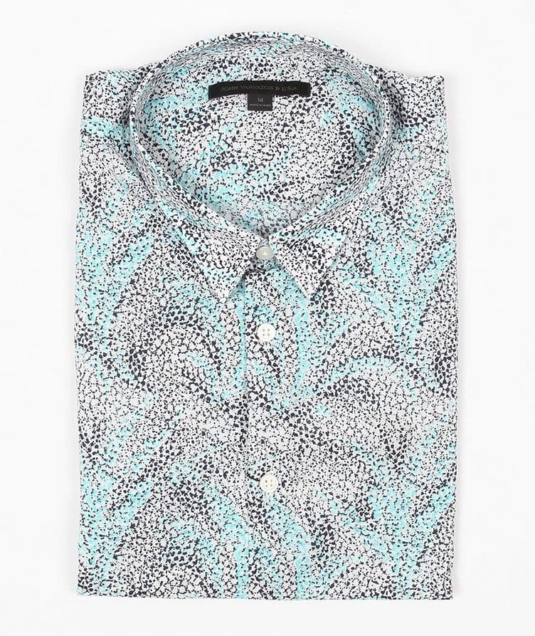 Jasper Short-Sleeve Splatter Print Shirt image 0