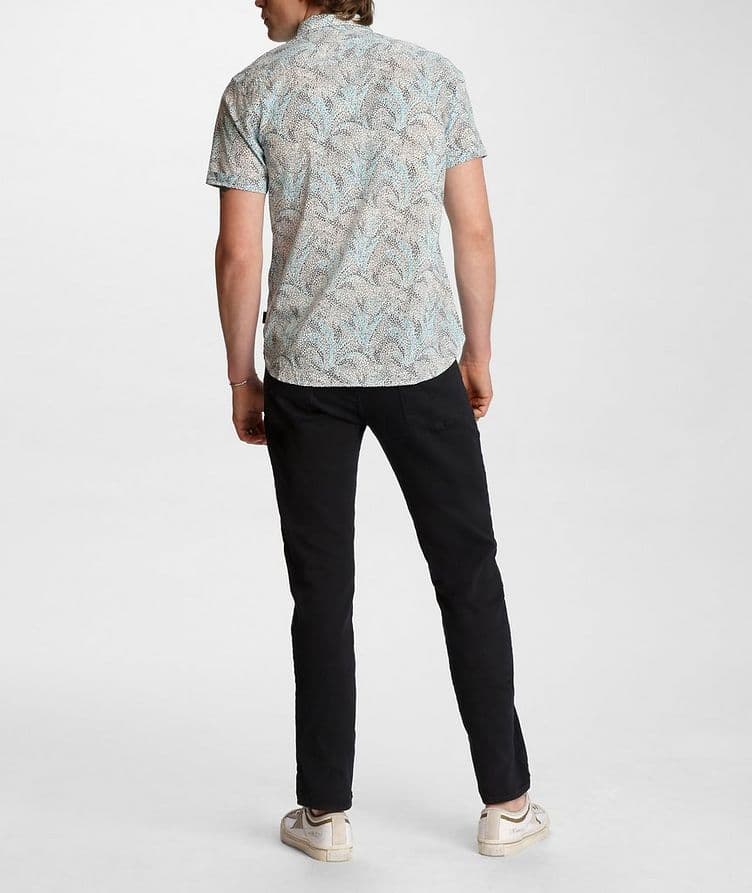 Jasper Short-Sleeve Splatter Print Shirt image 3