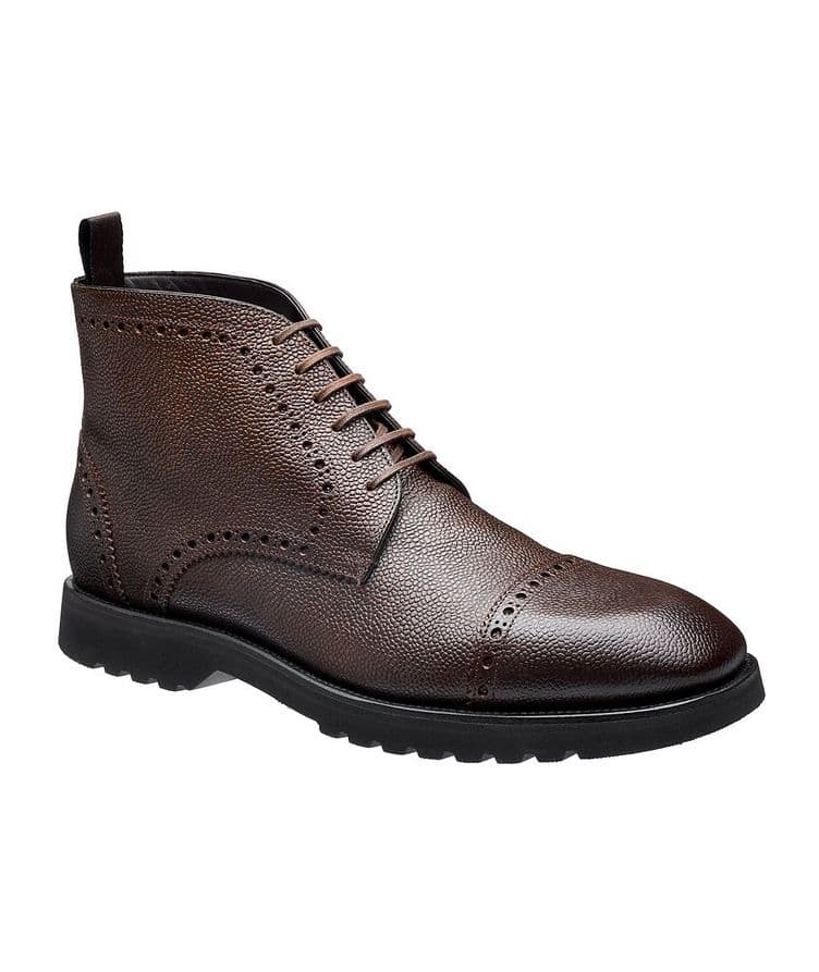 Botte brogue Kensington en cuir image 0