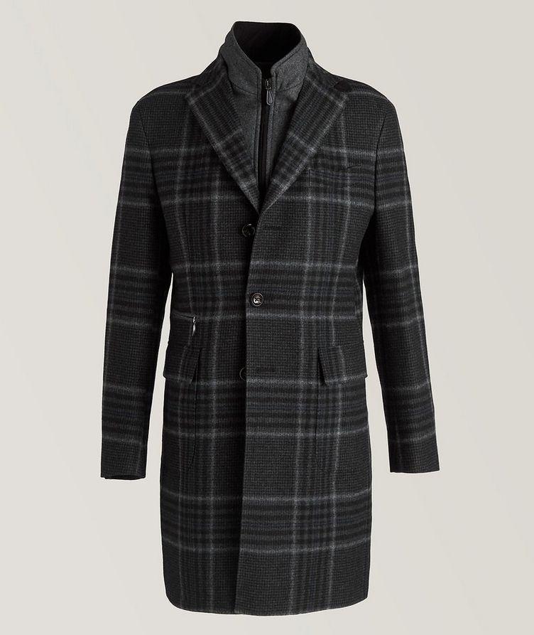 Wool Plaid Overcoat  image 0