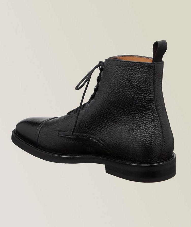 Pebbled Leather Cap-Toe Boot image 1