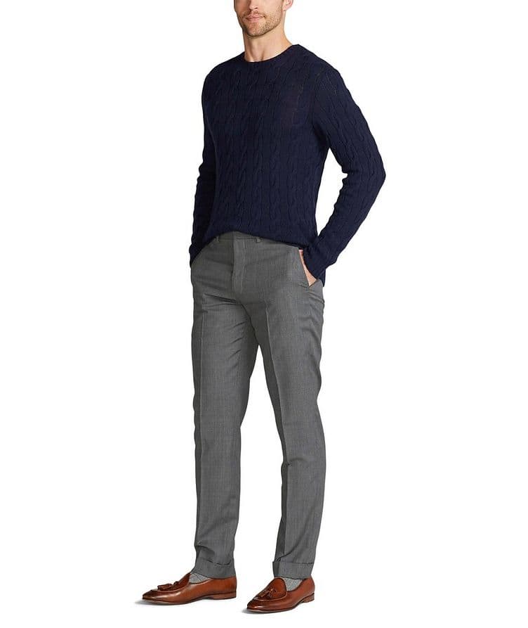 Cable-Knit Cashmere Sweater image 3