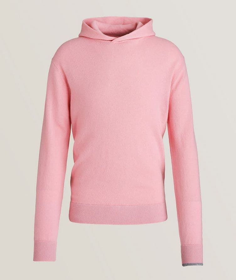 Wool-Cashmere Hooded Sweater image 0