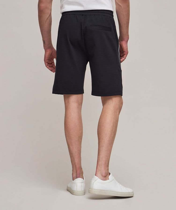 Active Side Stripe Viscose-Blend Shorts image 2