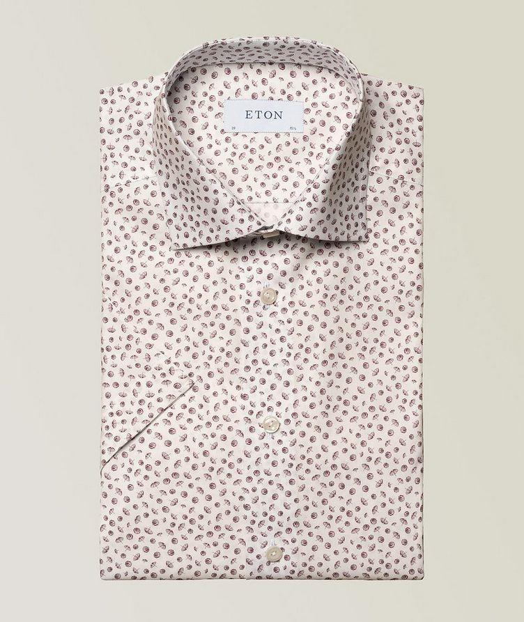 Slim-Fit Umbrella Print Short-Sleeve Shirt image 0