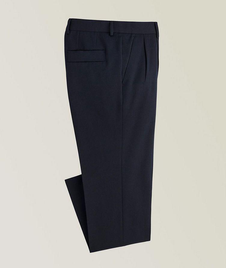 Cotton-Wool Double Pleated Pants image 0