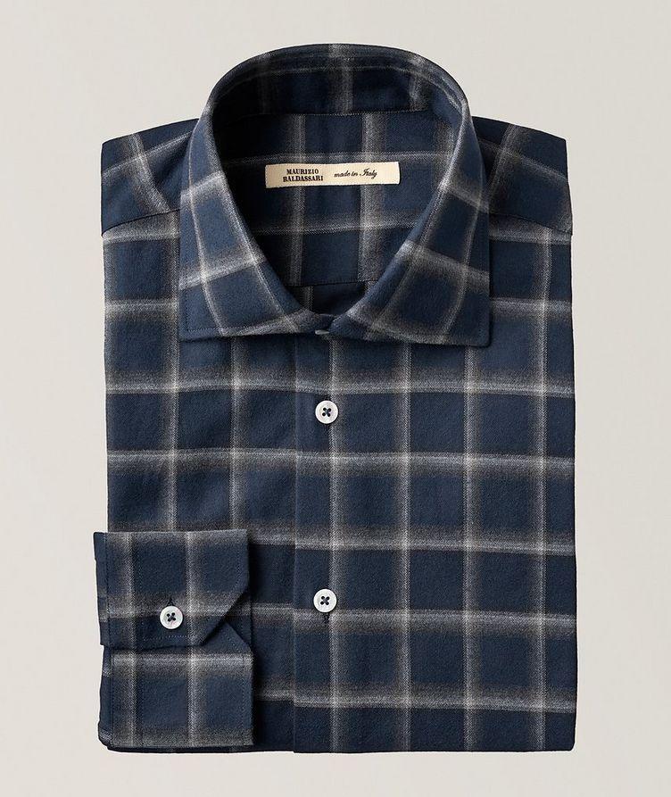 Brera Ombré Checkered Cotton Sport Shirt image 0