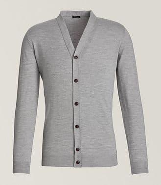 Kiton Cashmere-Silk Cardigan 