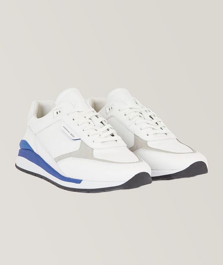 Porsche X Boss Branded Leather Sneakers image 1