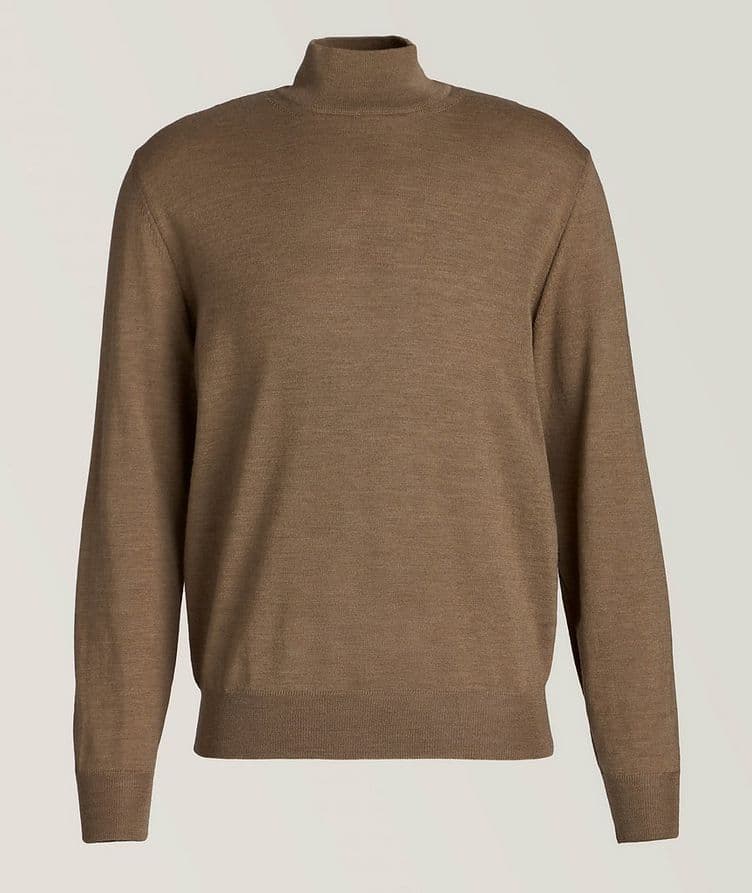 Merino Wool Mock Neck Sweater image 0