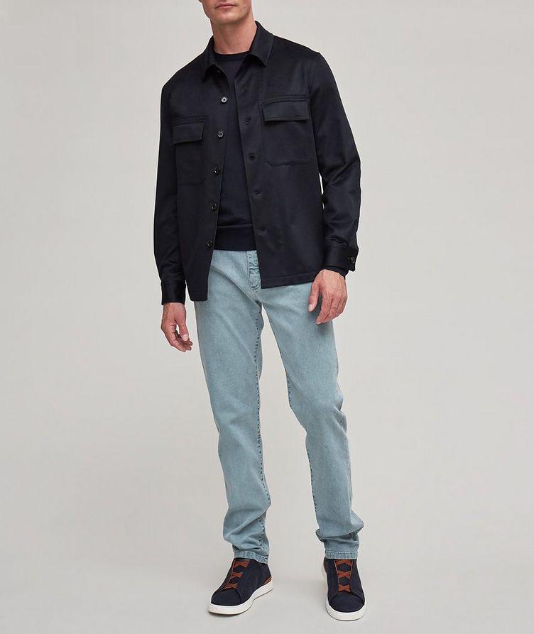 City Stretch-Cotton 5-Pocket Jeans image 3