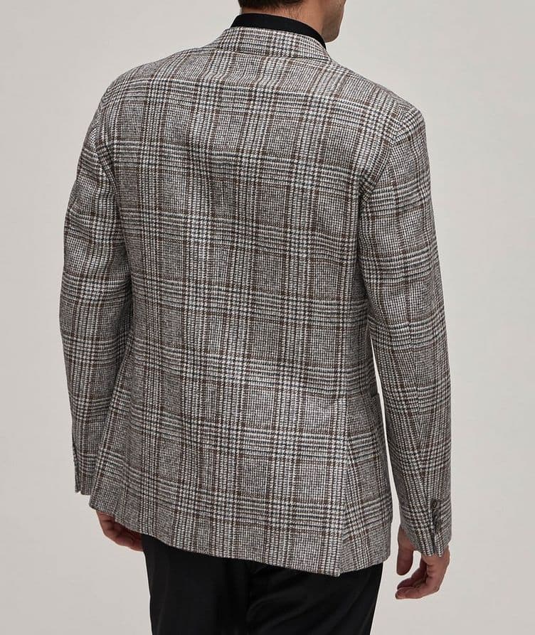 Glen Plaid Check Virgin Wool-Blend Sport Jacket image 2