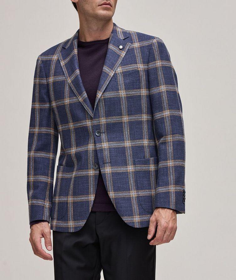 Windowpane Wool-Blend Sport Jacket image 1