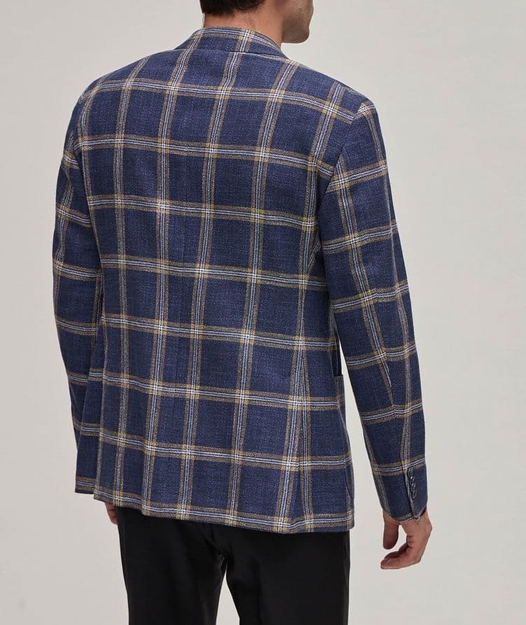 Windowpane Wool-Blend Sport Jacket image 2