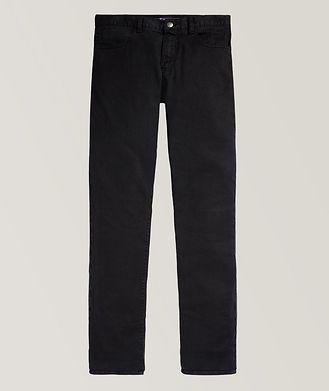 Ralph Lauren Purple Label Slim-Fit Stretch Linen-Cotton Blend Pants