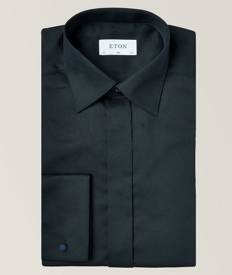 Slim-Fit Stretch-Cotton Formal Shirt image 0