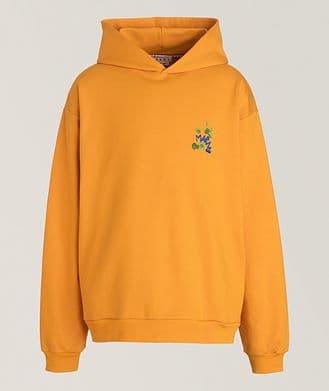 Marni Paint Logo Cotton Hooded Sweater