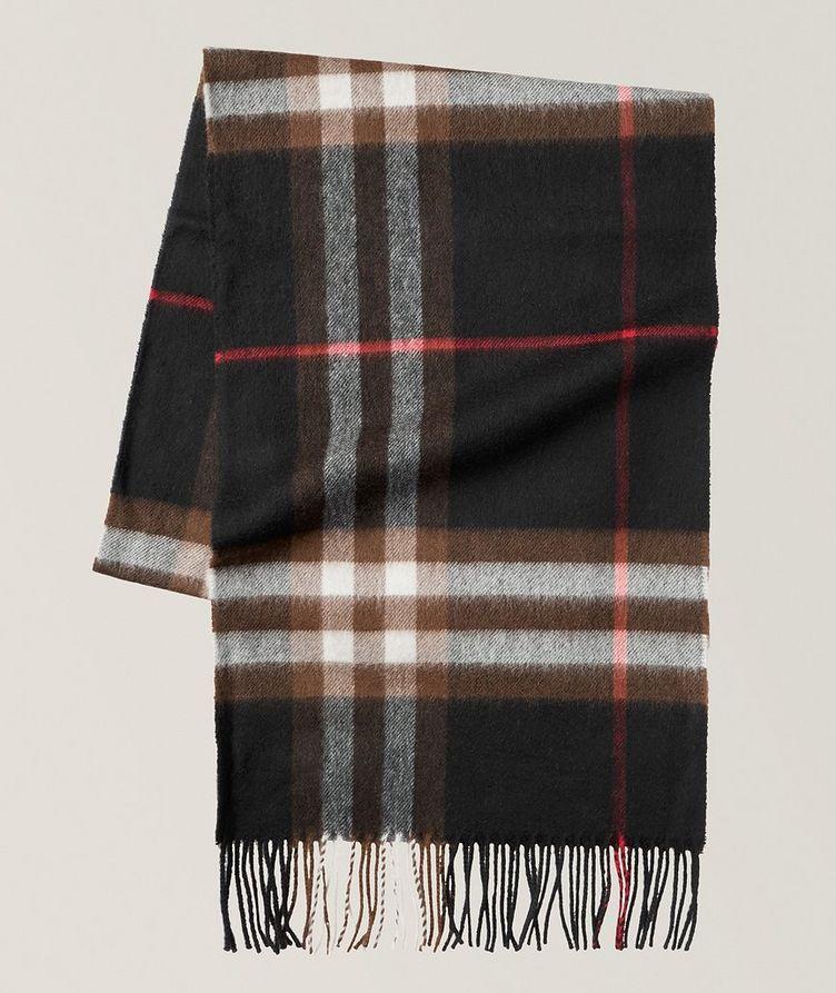 Classic Check Cashmere Scarf image 0