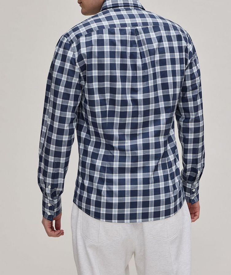 Plaid Cotton Sport Shirt  image 2