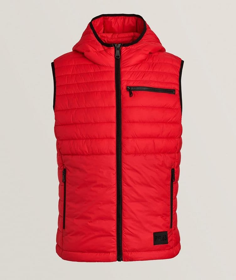 Quilted Lightweight Puffer Vest image 0